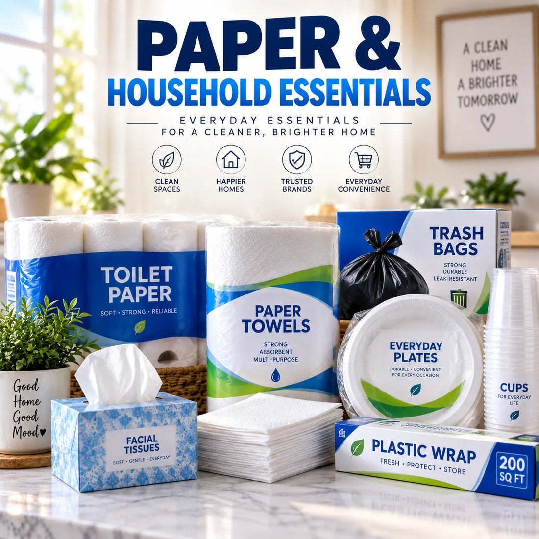 Paper & Household Disposables