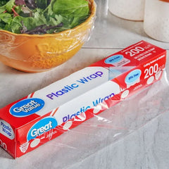 Great Value Plastic Wrap – 200 Sq Ft