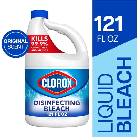 Clorox Disinfecting Liquid Bleach – 121 fl oz