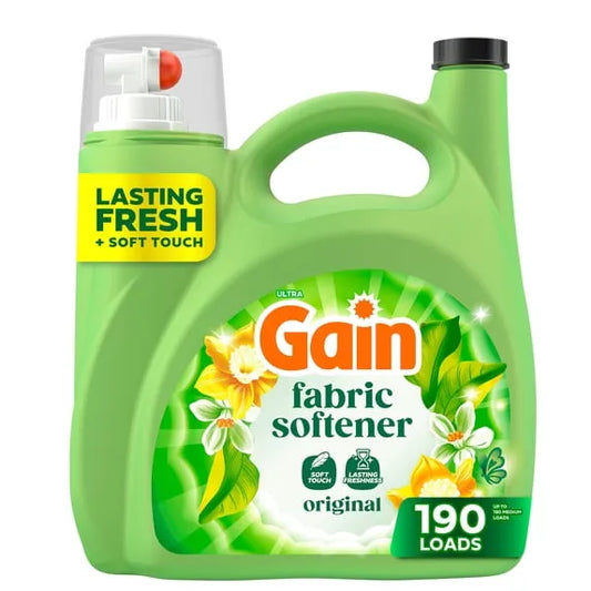 Gain Liquid Fabric Softener – Original, 140 fl oz