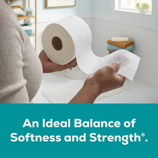 Angel Soft 2-Ply Toilet Paper – 12 Mega Rolls