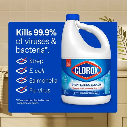 Clorox Disinfecting Liquid Bleach – 121 fl oz